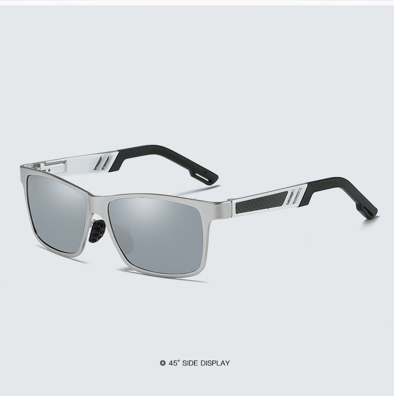 Wholesale Spring Leg Dazzling Color Film Polarized PC Sunglasses